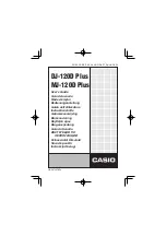 Preview for 1 page of Casio DJ-120D plus User Manual