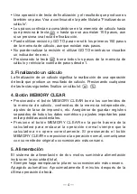 Предварительный просмотр 6 страницы Casio DJ-120TG User Manual