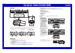 Casio DQ-584 Operation Manual preview