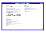 Preview for 3 page of Casio DQ-981 Operation Manual