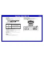 Предварительный просмотр 3 страницы Casio DQD-105 Operation Manual