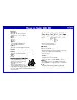 Предварительный просмотр 2 страницы Casio DQR-300 Operation Manual