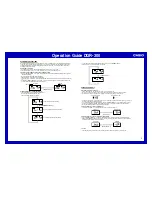 Preview for 5 page of Casio DQR-300 Operation Manual