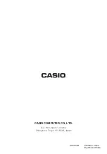 Preview for 60 page of Casio DR-320TEC User Manual