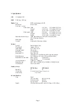 Preview for 3 page of Casio DT-700 Service Manual