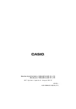 Preview for 86 page of Casio D'Z IMAGE DERMOCAMERA DZ-D100 User Manual