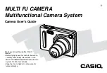 Casio E MULTI PJ CAMERA Multifunctional Camera System User Manual preview