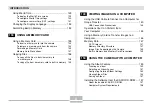 Preview for 6 page of Casio E MULTI PJ CAMERA Multifunctional Camera System User Manual