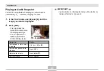Preview for 85 page of Casio E MULTI PJ CAMERA Multifunctional Camera System User Manual