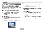 Preview for 89 page of Casio E MULTI PJ CAMERA Multifunctional Camera System User Manual