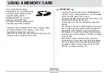 Preview for 134 page of Casio E MULTI PJ CAMERA Multifunctional Camera System User Manual