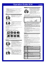 Preview for 3 page of Casio EFA119BK-1AV Operation Manual