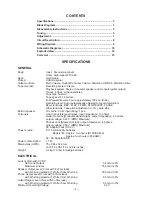 Preview for 2 page of Casio EG-5 Service Manual