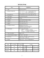 Предварительный просмотр 3 страницы Casio EV-660C Service Manual