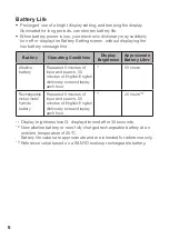 Preview for 8 page of Casio EW-B100C User Manual