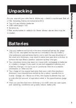 Preview for 3 page of Casio EW-B2000C User Manual