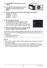 Preview for 28 page of Casio EX-10 User Manual