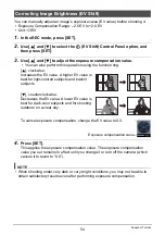 Preview for 54 page of Casio EX-10 User Manual