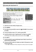 Preview for 65 page of Casio EX-10 User Manual