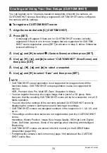 Preview for 76 page of Casio EX-10 User Manual