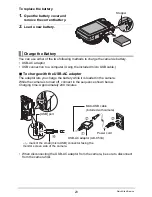 Preview for 23 page of Casio EX-100F User Manual