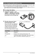 Preview for 16 page of Casio EX-FC150 - EXILIM Digital Camera User Manual