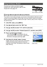 Preview for 49 page of Casio EX-FC150 - EXILIM Digital Camera User Manual