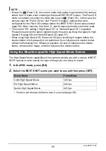 Preview for 90 page of Casio EX-FH25BK User Manual