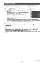 Предварительный просмотр 35 страницы Casio EX-FR200 User Manual