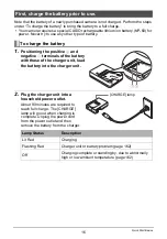 Preview for 16 page of Casio EX-FS10BE User Manual