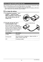 Preview for 14 page of Casio EX-H15BK User Manual