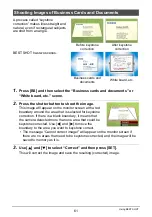 Preview for 61 page of Casio EX-H15BK User Manual