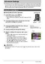 Preview for 64 page of Casio EX-H15BK User Manual