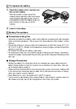 Preview for 159 page of Casio EX-H15BK User Manual