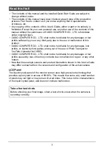 Preview for 3 page of Casio EX-H5BK User Manual