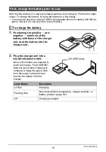 Preview for 16 page of Casio EX-H5BK User Manual