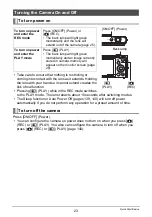 Preview for 23 page of Casio EX-H5BK User Manual