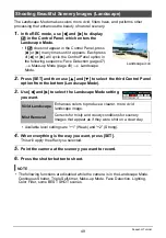 Preview for 49 page of Casio EX-H5BK User Manual