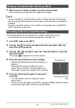 Preview for 55 page of Casio EX-H5BK User Manual