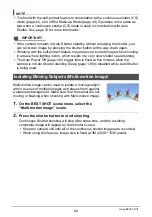 Preview for 64 page of Casio EX-H5BK User Manual