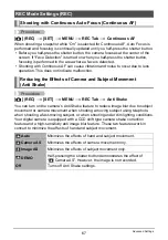 Preview for 67 page of Casio EX-H5BK User Manual