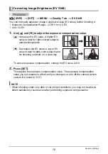 Preview for 76 page of Casio EX-H5BK User Manual