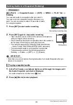 Preview for 98 page of Casio EX-H5BK User Manual