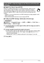 Preview for 110 page of Casio EX-H5BK User Manual