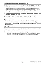 Preview for 123 page of Casio EX-H5BK User Manual