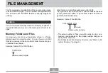 Предварительный просмотр 1 страницы Casio EX-M1 - 1 File Management Manual