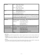 Preview for 5 page of Casio EX-M1 - EXILIM Digital Camera Service Manual And Parts List