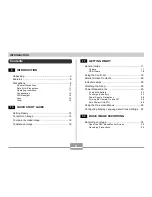 Preview for 5 page of Casio EX-M1 - EXILIM Digital Camera User Manual