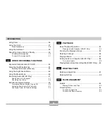 Preview for 6 page of Casio EX-M1 - EXILIM Digital Camera User Manual