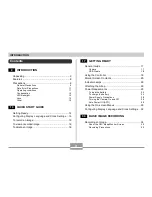 Preview for 5 page of Casio EX-M2 - EXILIM Digital Camera User Manual